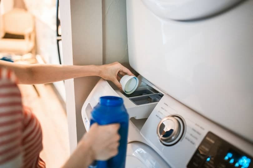 Use fragrance-free detergents if possible to avoid contact with harmful chemicals