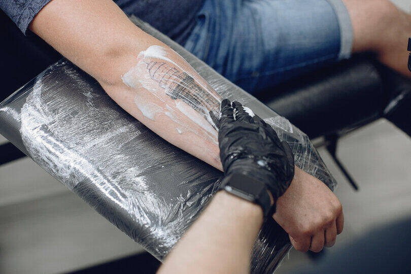 Tattoo aftercare can help manage chronic skin problems