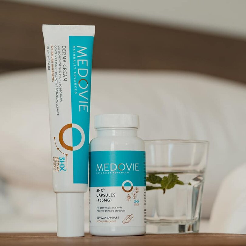 Fig. 4. With Traditional Chinese Medicine and advanced research combined, Medovie provides long-lasting, holistic support to those with restless skin problems.