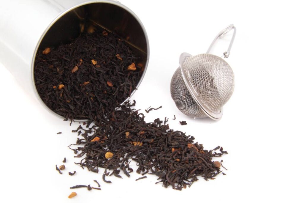 Black tea is rich in antioxidants